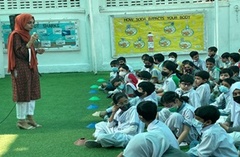 Awareness Session on Healthy Living at Jaffar Public School, PECHS