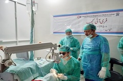 Free Eye Camp at Agha Behjat Medical Centre, Makli, Thatta
