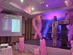 Breast Cancer Awareness Session by Dr. Rufina at Avari hotel, organized by DP World