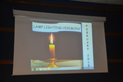 Lamp Lighting Ceremony