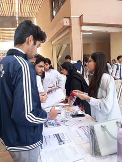 Participation in Education Expo at the Commecs College