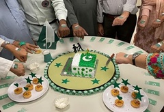 Pakistan Independence Day Celebration at Senior Citizens Primary Care Unit