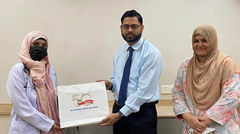 Breast Cancer Awareness Session by Dr. Aiman Majid (Consultant, Oncology) at Shirazi Trading company (Atlas group)