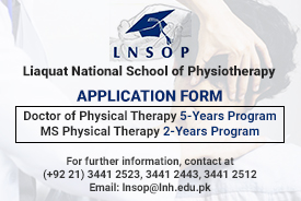 MS Physiotherapy Admission 