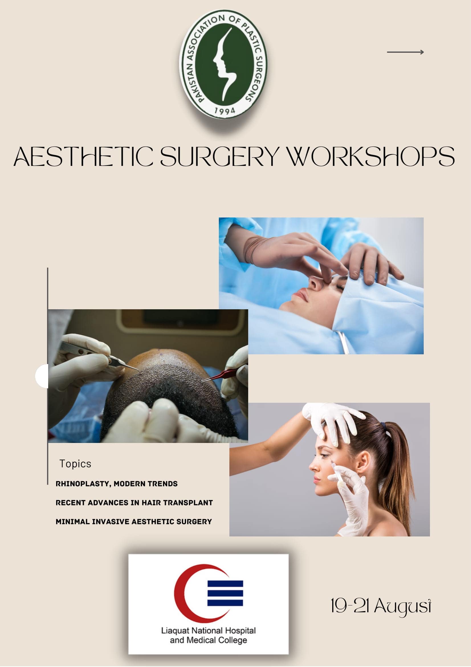 Aesthetic Surgery Workshops