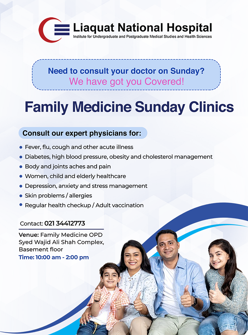 Family Medicine Sunday Clinics have been started