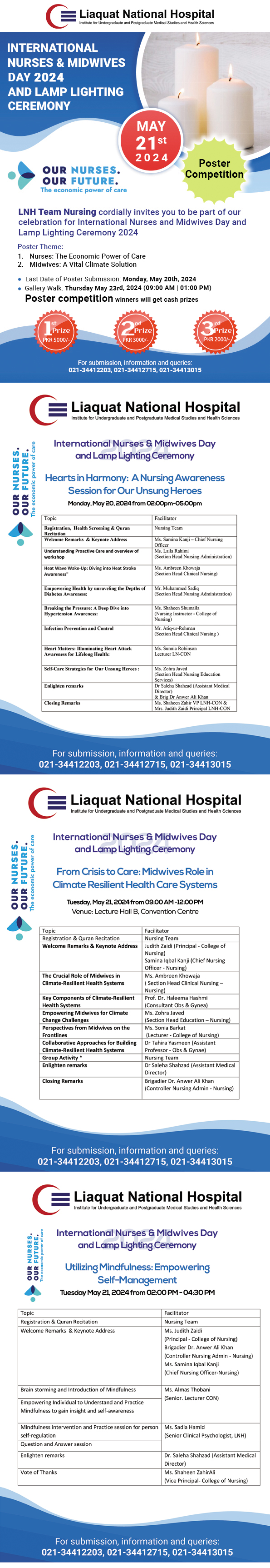 International Nurses and Midwives Day 2024 and Lamp-lighting Ceremony, May 20-21, 2024