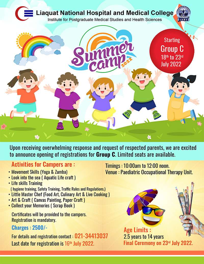 Summer Camp | July 18 to 23, 2022