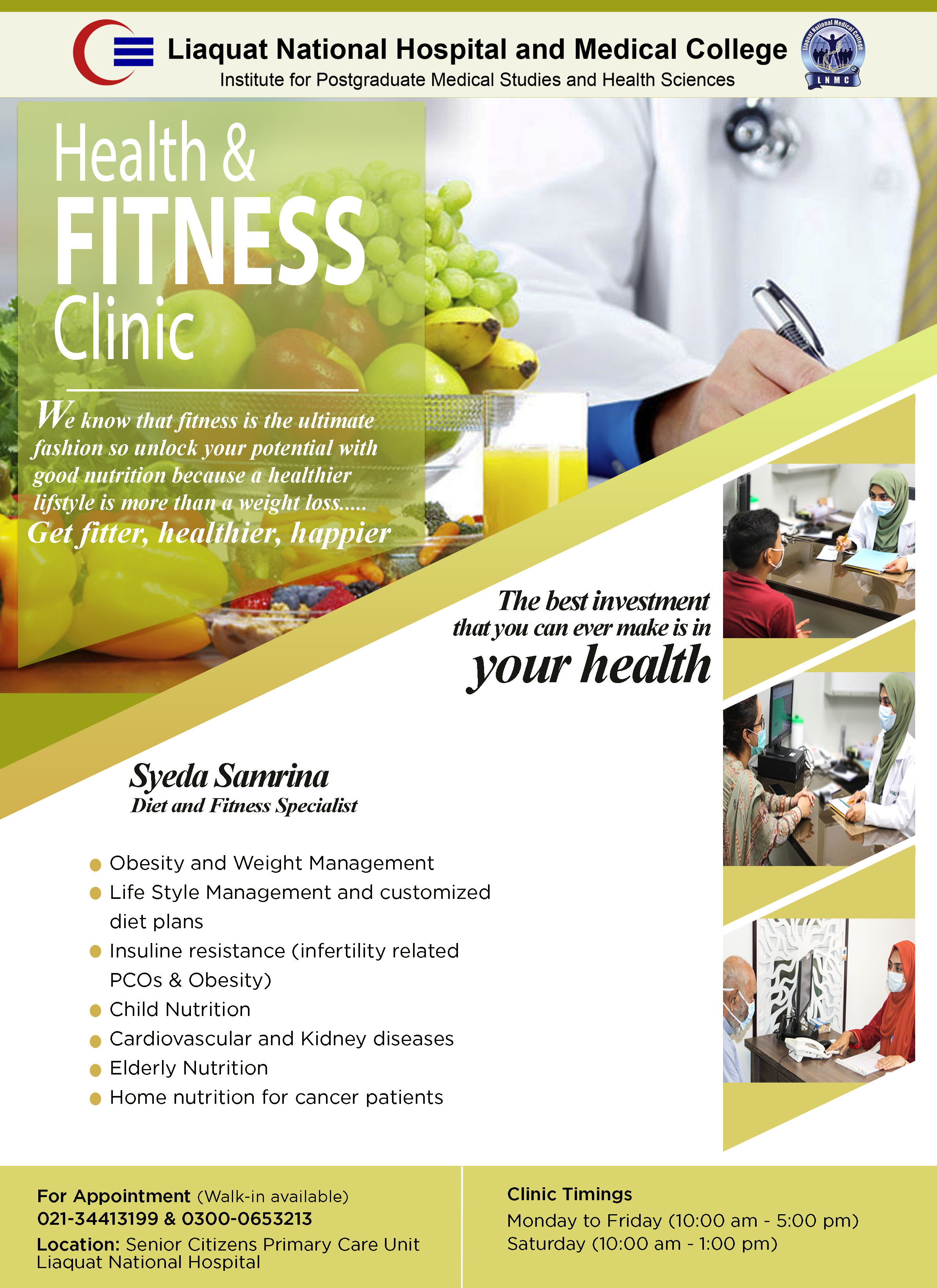 Health & Fitness Clinic