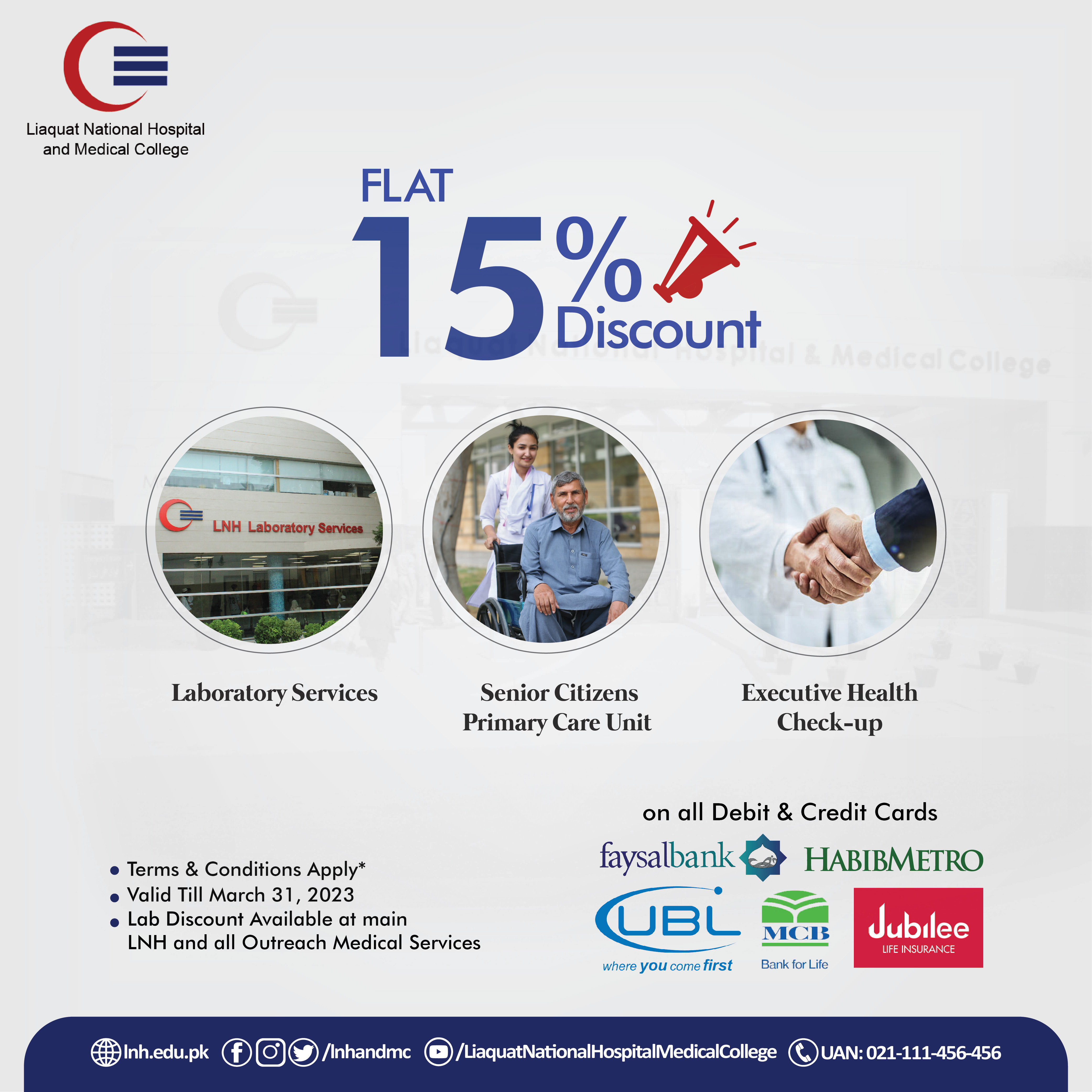 Flat 15% Discount Offer