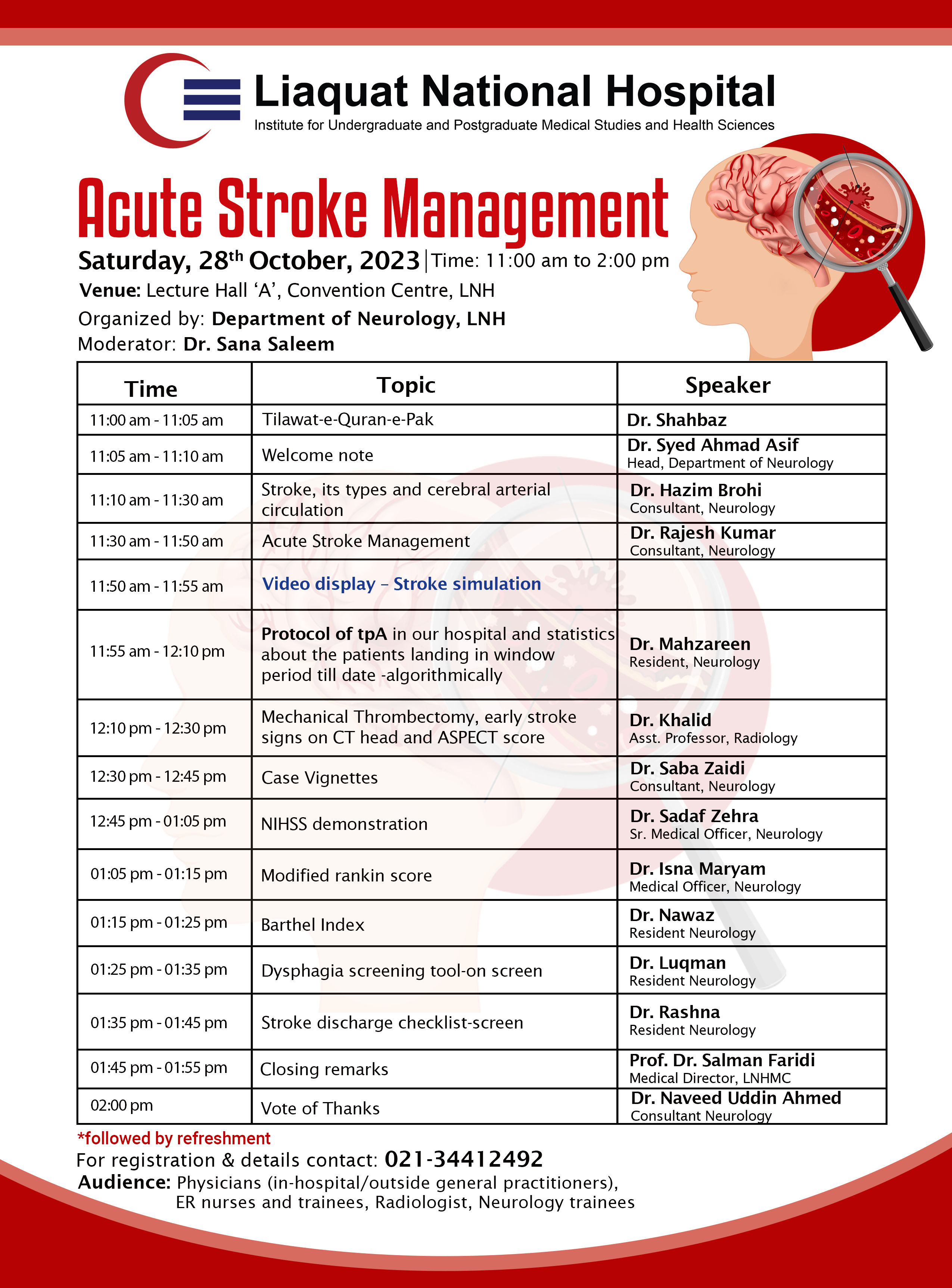 CME on Acute Stroke Management