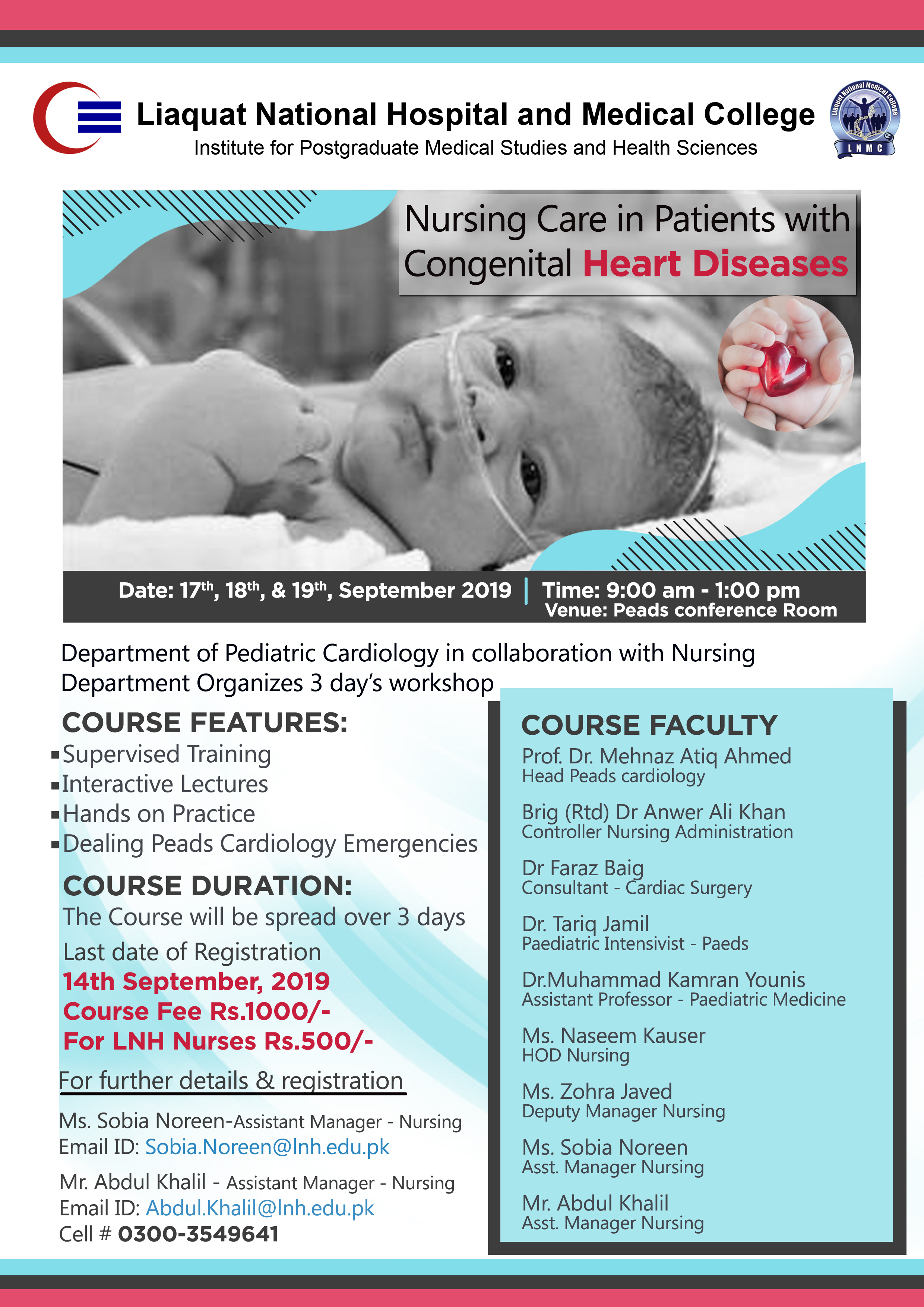 Nursing Care in Patients with Congenital Heart Diseases