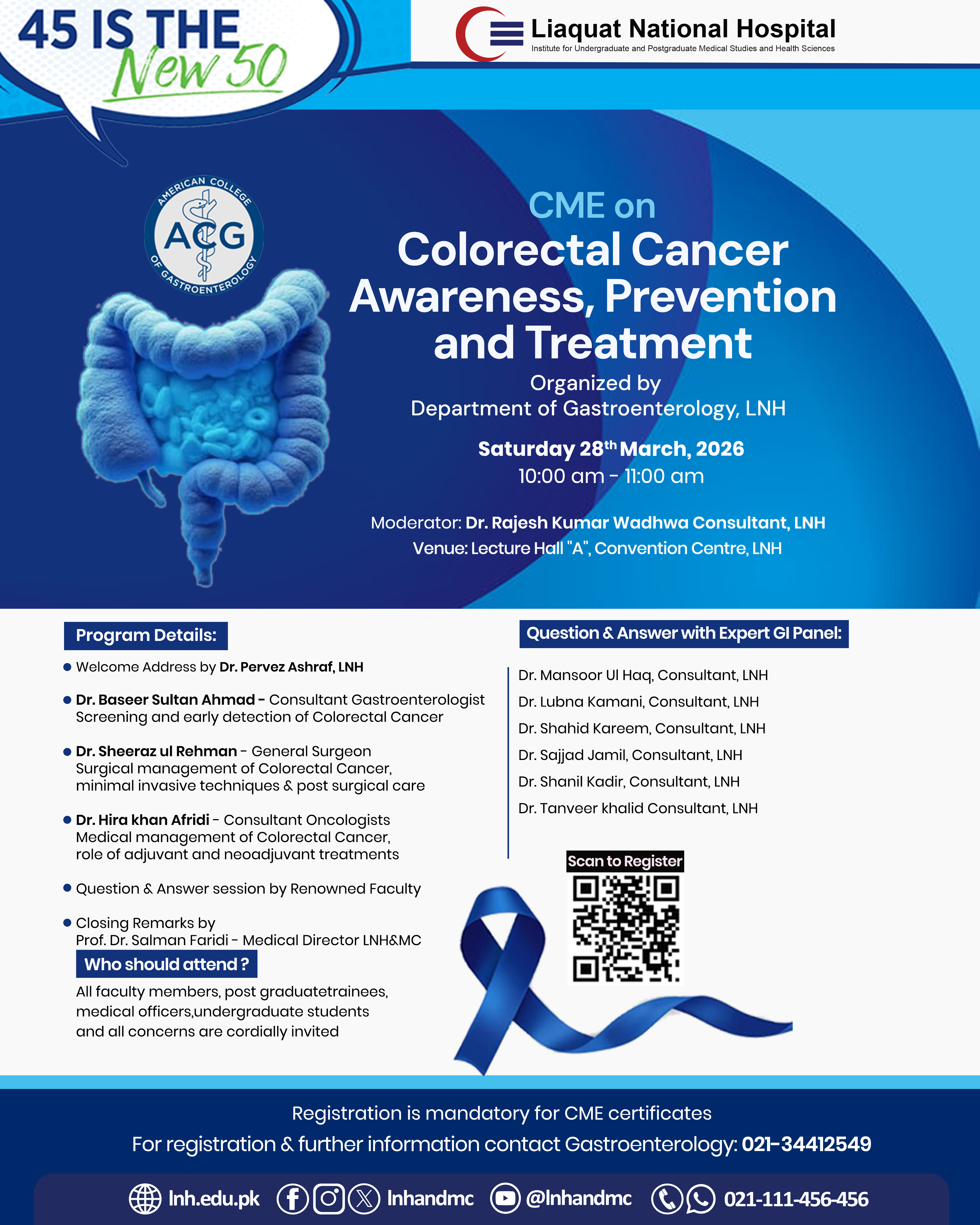 CME on Colorectal Cancer Awareness, Prevention and Treatment | March 28, 2026