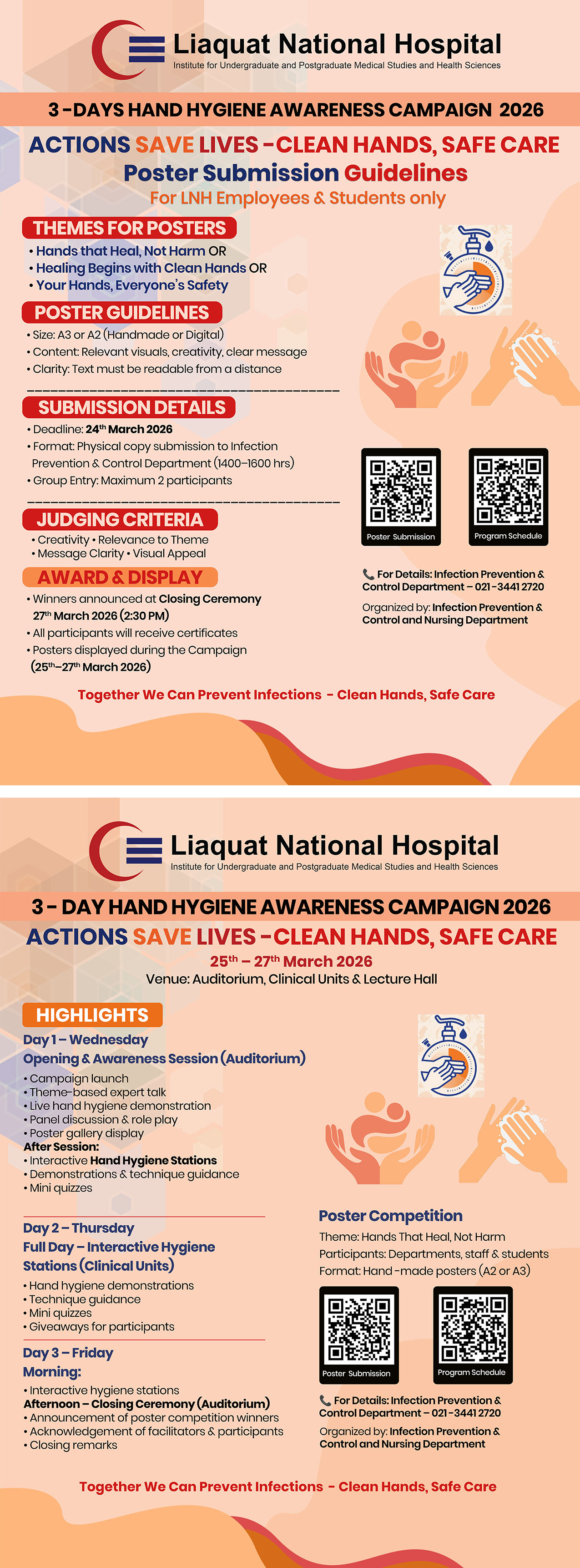 3- Day Hand Hygiene Awareness Campaign 2026