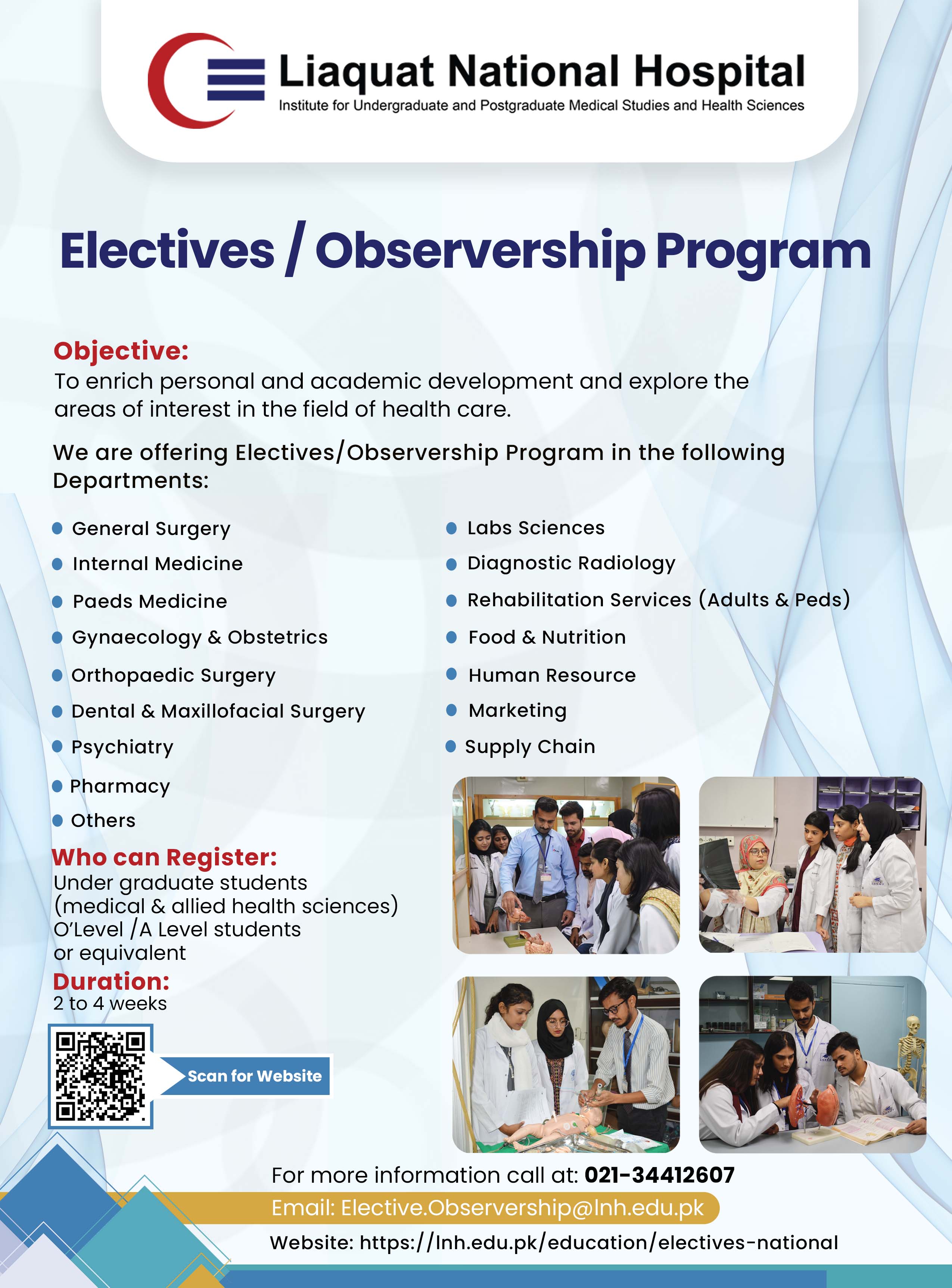 Electives / Observership Program 