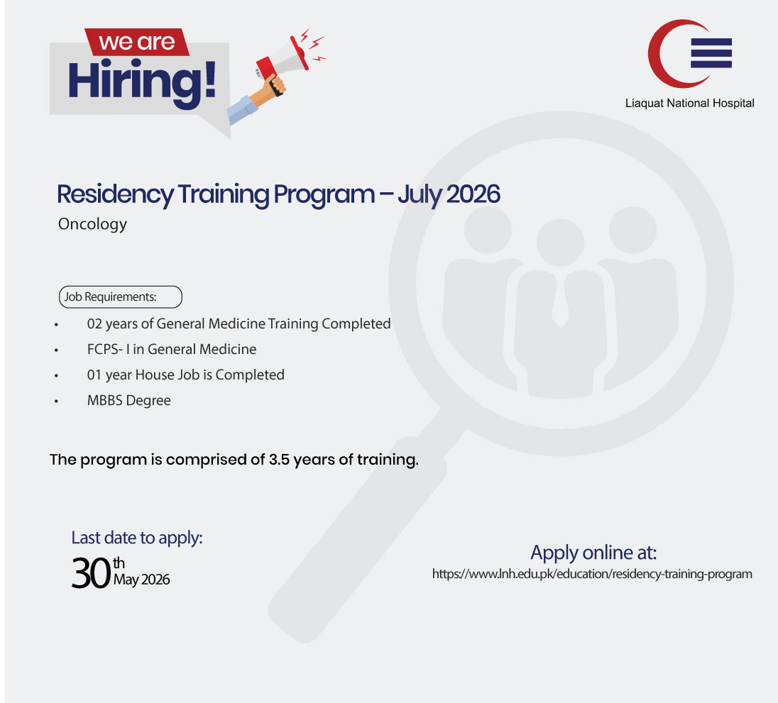 Residency Training Program July 2026 – Oncology