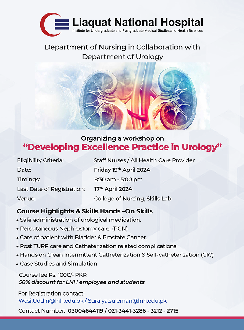 Workshop on Developing Excellence Practice in Urology | April 19, 2024