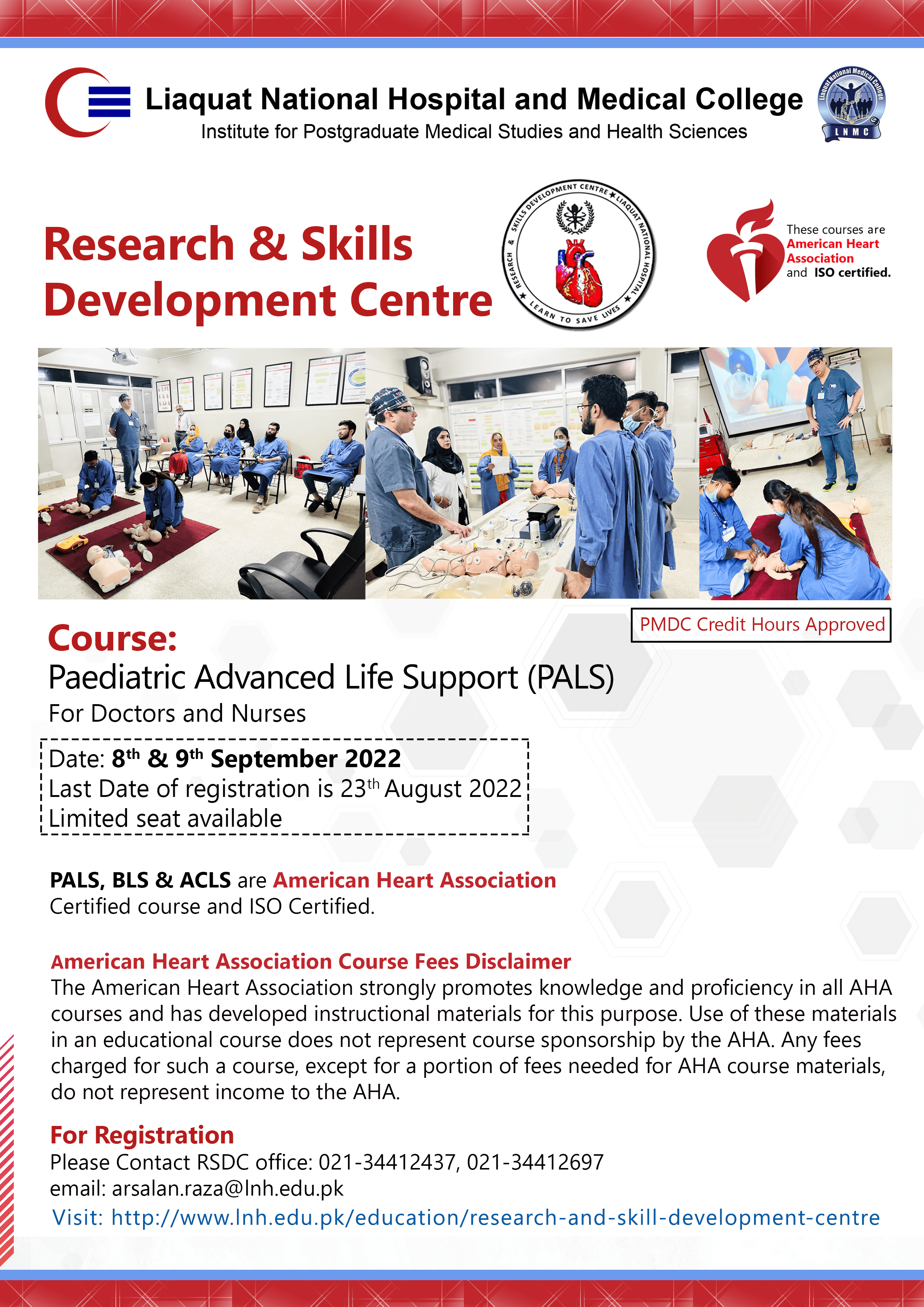 Paediatric Advanced Life Support Course, Sep 8-9, 2022