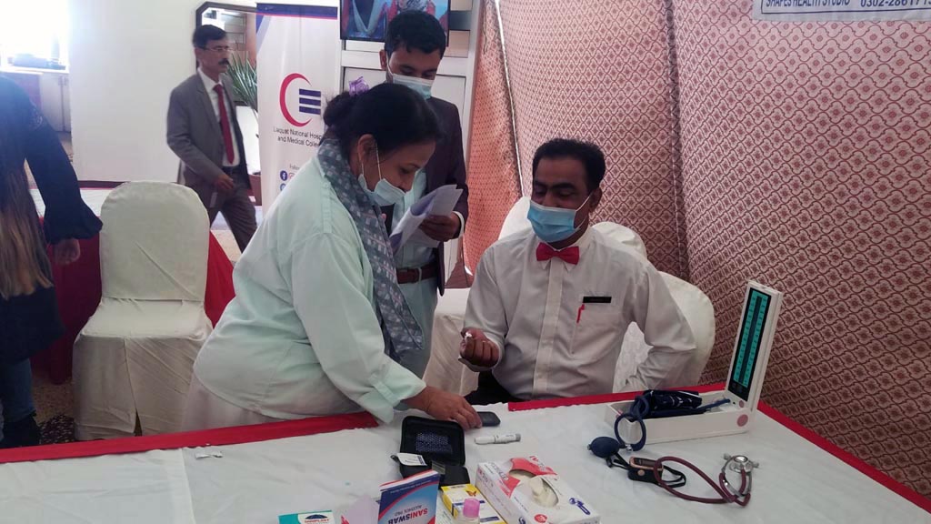 First Aid Camp At Karachi Literary Festival 2022