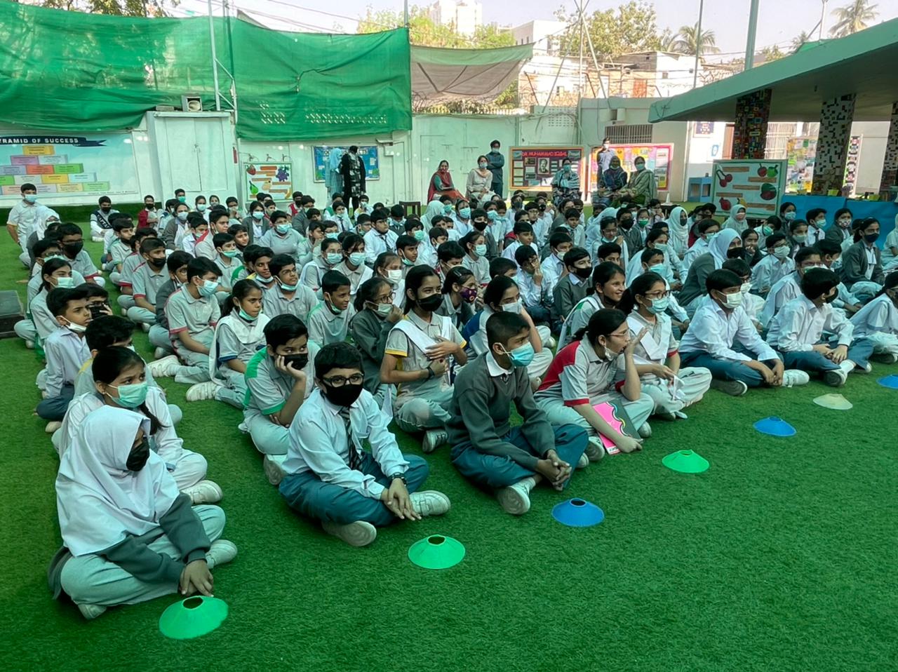 Awareness Session on Healthy Living at Jaffar Public School, PECHS
