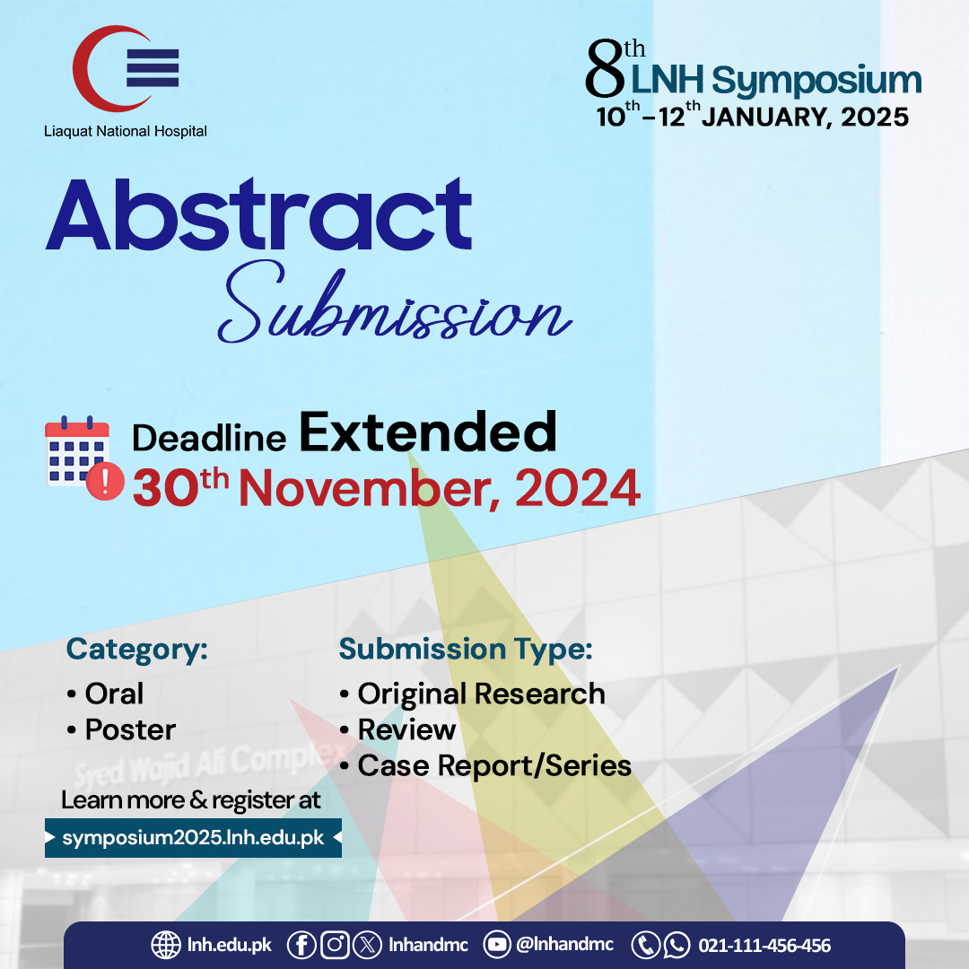 LNH Symposium – Abstract Submission date has been extended